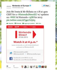 Nintendo Direct Domani alle 16!