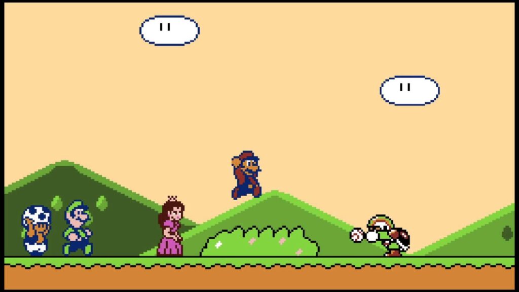 Super Mario 3D World 8 Bit