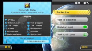 Nintendo Italia apre il primo torneo ufficiale di Mario Kart 8