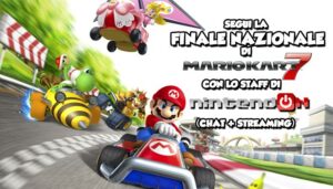 Segui la finale nazionale di Mario Kart 7 in chat e streaming con noi!