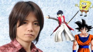 Sakurai su Takamaru in Smash ma anche Goku e Spongebob