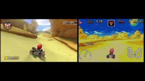 Pista Cheese Land Mario Kart 8: Wii U Vs. Game Boy Advance!