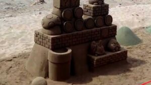 SPUND! Super Mario “Sand” Bros. – Level 1-1