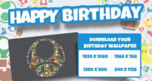 Uno sfondo di compleanno in regalo da Nintendo of America!