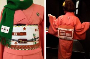 SPUND! Un elegante yukata a tema Mario? Sì, esiste.