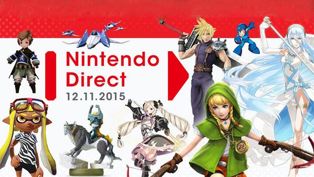 Nintendo Direct di Novembre 2015