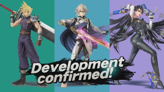 amiibo di cloud bayonetta corrin