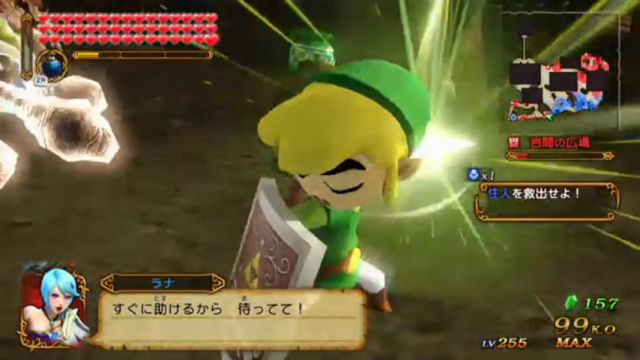 trasferimento dei personaggi di Hyrule Warriors Legends su Wii U