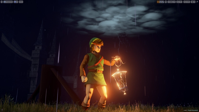 The Legend of Zelda: A Link to the Past Unreal Engine 4