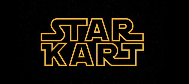 Star Kart crossover tra Star Wars e Mario Kart