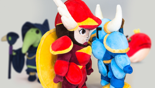 shovel knight peluche ufficiali