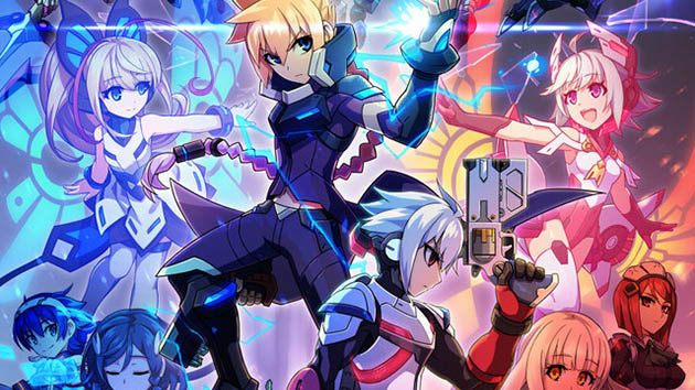 Azure Striker Gunvolt 2 dettagli sui personaggi