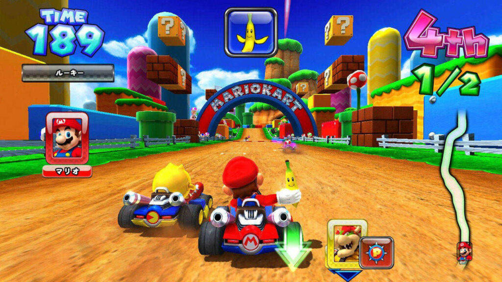 Mario Kart Arcade GP DX Pac-Man Stadium