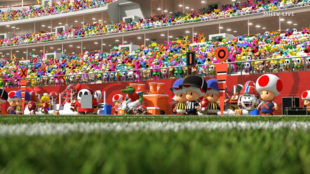 Super Mario Huddle Football