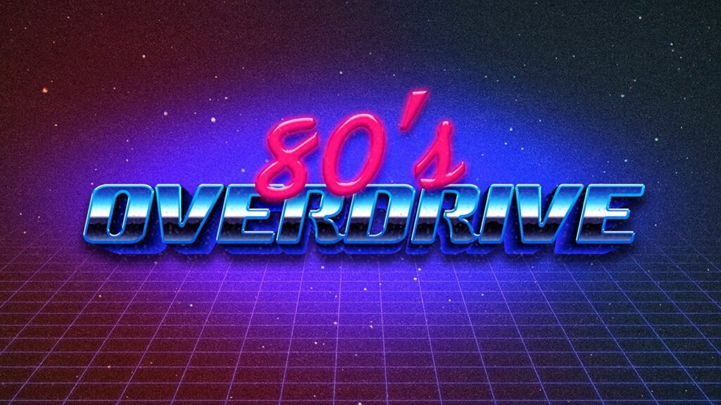 in movimento DeLorean 80's OVERDRIVE video gameplay 2017