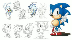 SEGA mostra alcuni concept art di Sonic the Hedgehog