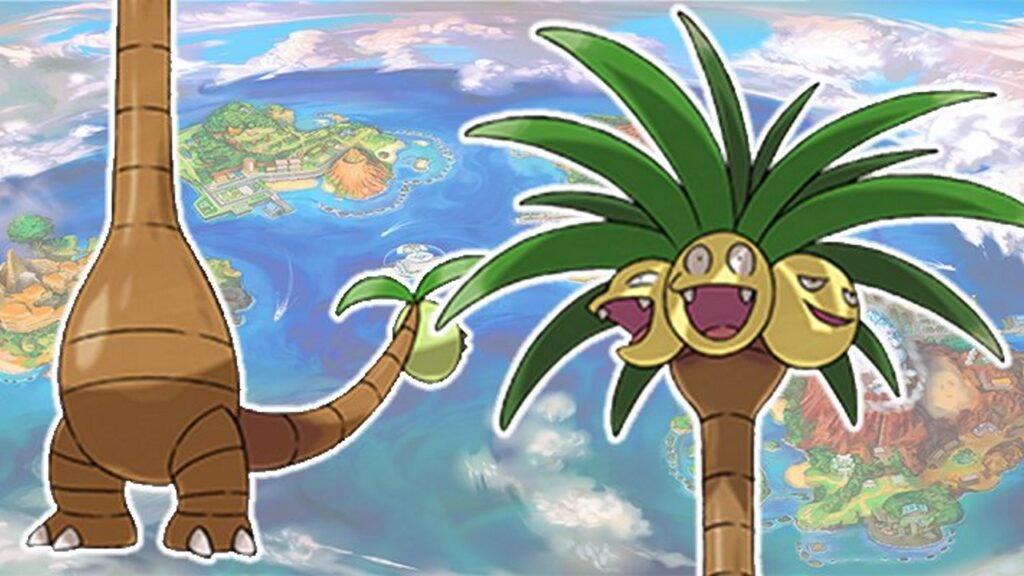 Pokémon Sole e Luna Exeggutor Forma Alola Nyannyan Neko Mario Time
