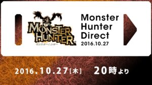 Monster Hunter Direct in arrivo il prossimo 27 ottobre 2016