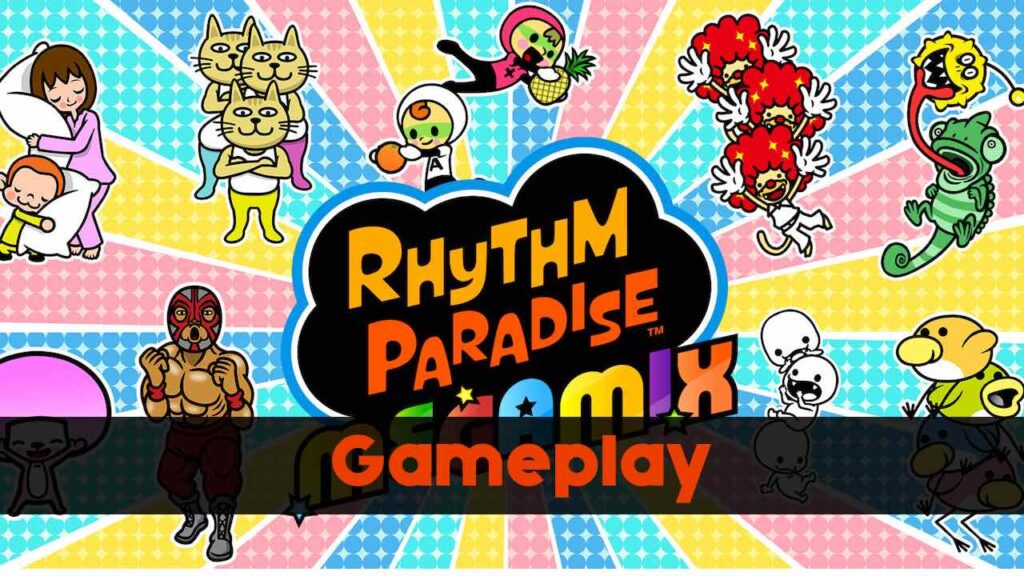 rhytmn paradise megamix gameplay