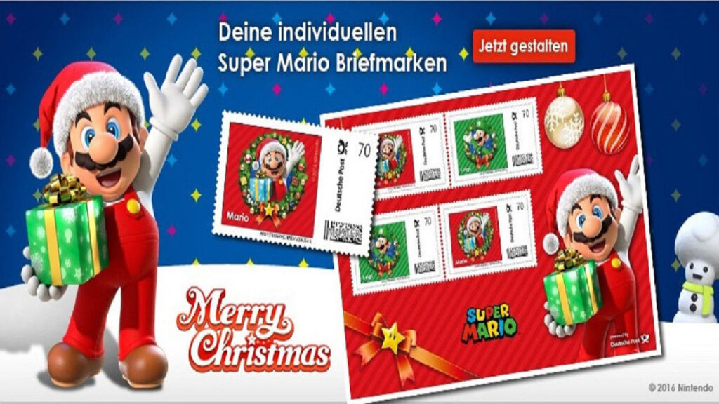 Super Mario Francobolli Germania