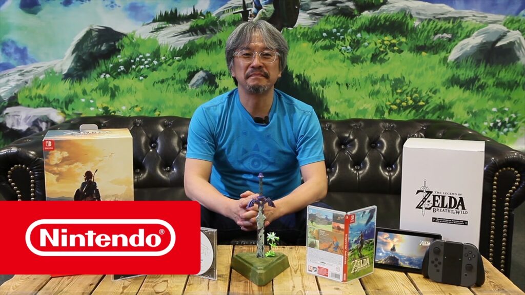The Legend of Zelda Breath of the Wild Eiji Aonuma Limited