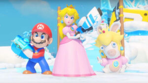 Mario + Rabbids Kingdom Battle, ecco un nuovo trailer con Rabbids Peach protagonista
