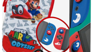 Super Mario Odyssey, HORI pronta al lancio di un nuovo set di accessori per Nintendo Switch