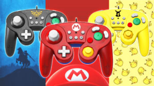 HORI svela l’arrivo di tre nuovi controller GameCube per Nintendo Switch ispirati a Super Mario, The Legend of Zelda e Pikachu