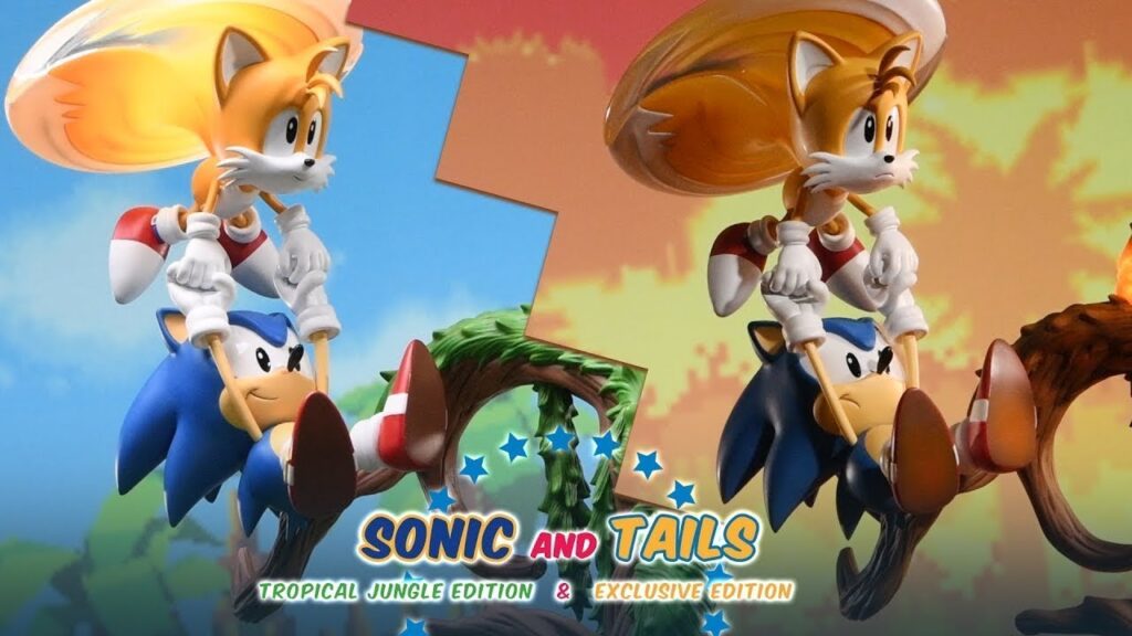 Sonic & Tails Resin Statue