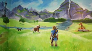 Zelda: Breath of The Wild diventa un murale e dà vita alla stanzetta dei sogni