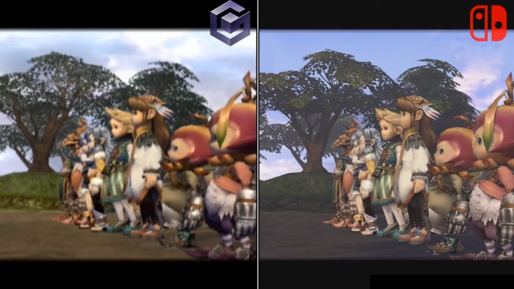 Final Fantasy Crystal Chronicles Comparison