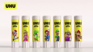 UHU annuncia una serie di prodotti a tema Super Mario