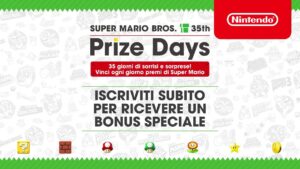 Arrivano i Super Mario 35th Prize Days!