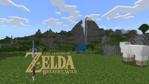 Un fan ha ricreato la mappa di The Legend of Zelda: Breath of the Wild in Minecraft