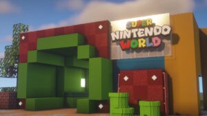 Voglia di visitare il Super Nintendo World? Potete farlo su Minecraft