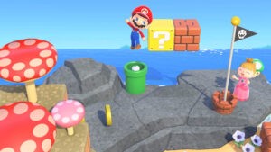 Disponile l’aggiornamento di Animal Crossing: New Horizon che introduce gli oggetti a tema Super Mario