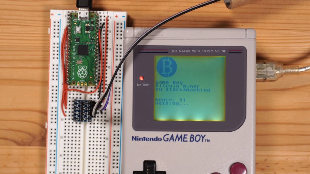 Game Boy bitcoin stacksmashing NintendOn