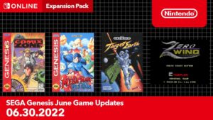 Sega Mega Drive Switch giugno 2022