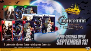 Castlevania: Dominus Collection, edizione fisica per Nintendo Switch confermata