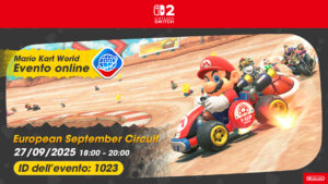 Il primo evento online di Mario Kart World arriverà a fine settembre
